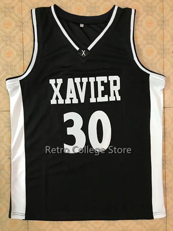 

#30 David West Xavier College Throwback Basketball Jersey Stitched any Number and name