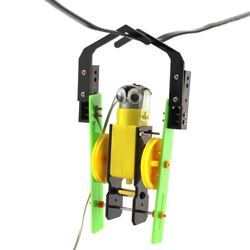 

DIY Wire Control Climb Robot Handmade Toys Creative Science Physical Gizmo Kits For Kids Puzzle Assemble Toy