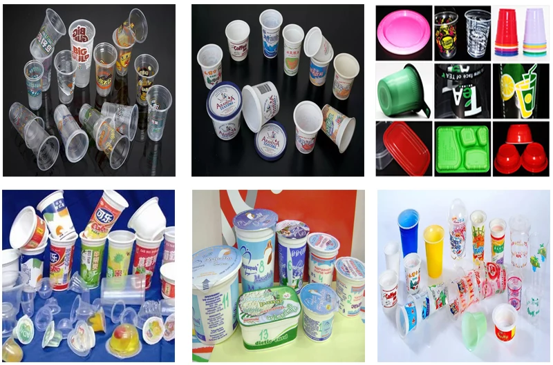 Машина для вакуумной термоформовки пищевых контейнеров из пла