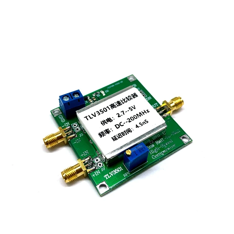 

TLV3501 High Speed Comparator Frequency Counter Front End Shaping Module 4.5Ns Ultra High Speed Comparator