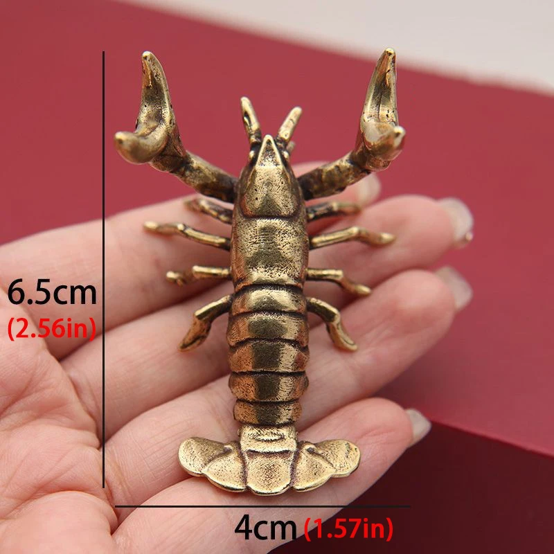 Твердый держатель для ручек с животными украшение рабочего стола латунный