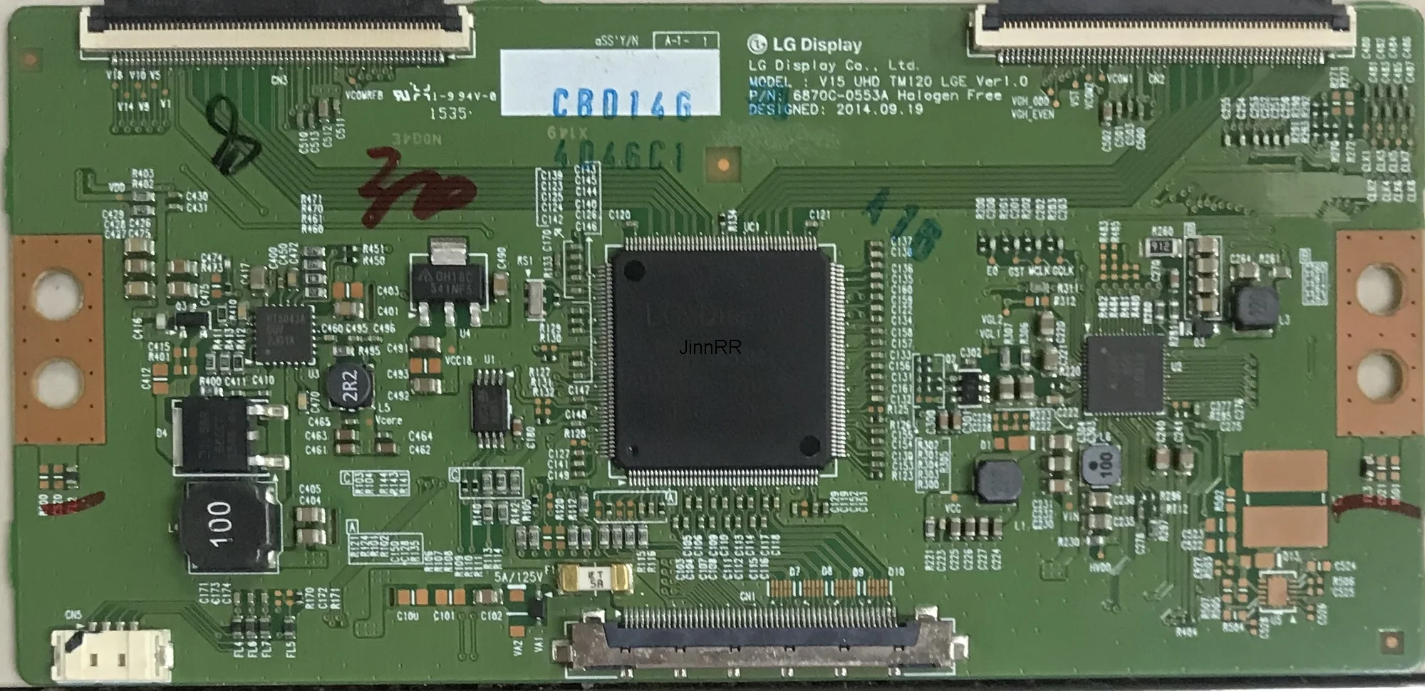 

New original V15 UHD tm120 ver 0.4 6870c-0553a logic board
