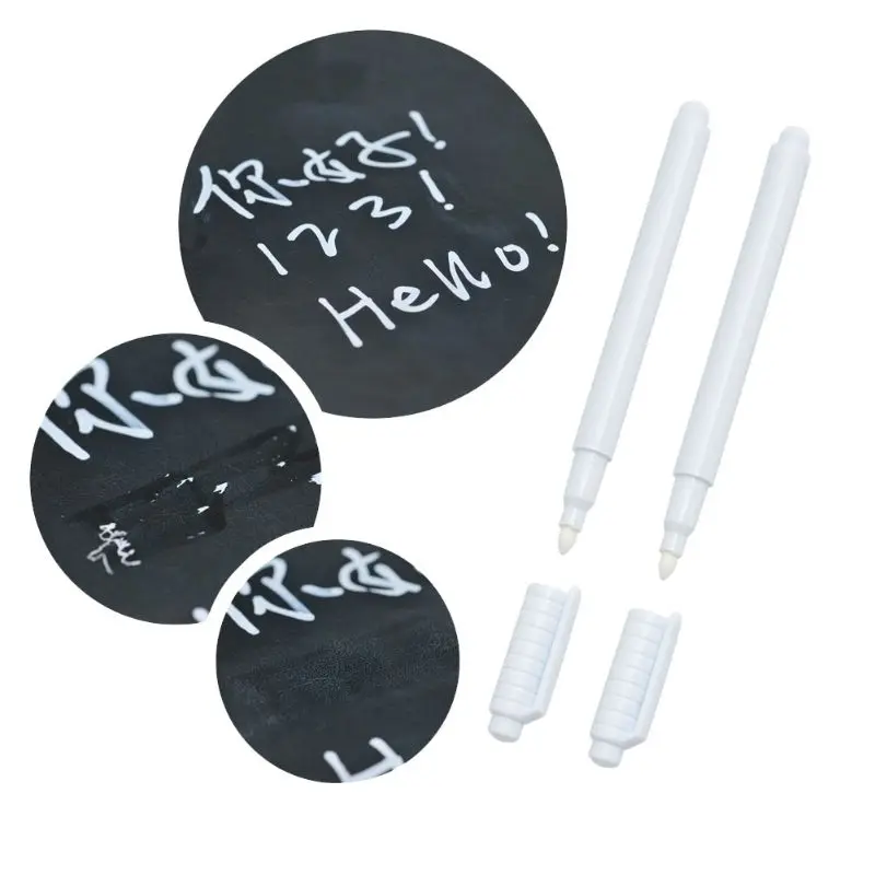 

41QA White Liquid Chalk Pen/Marker For Glass Windows Chalkboard Blackboard New