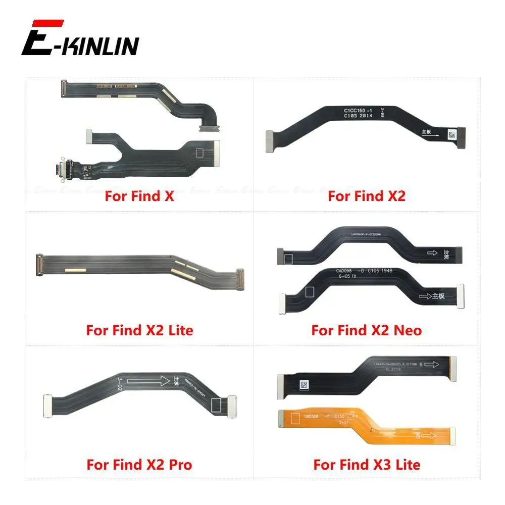 Основная плата разъем ЖК-дисплея гибкий кабель для материнской платы OPPO Find X X2 X3