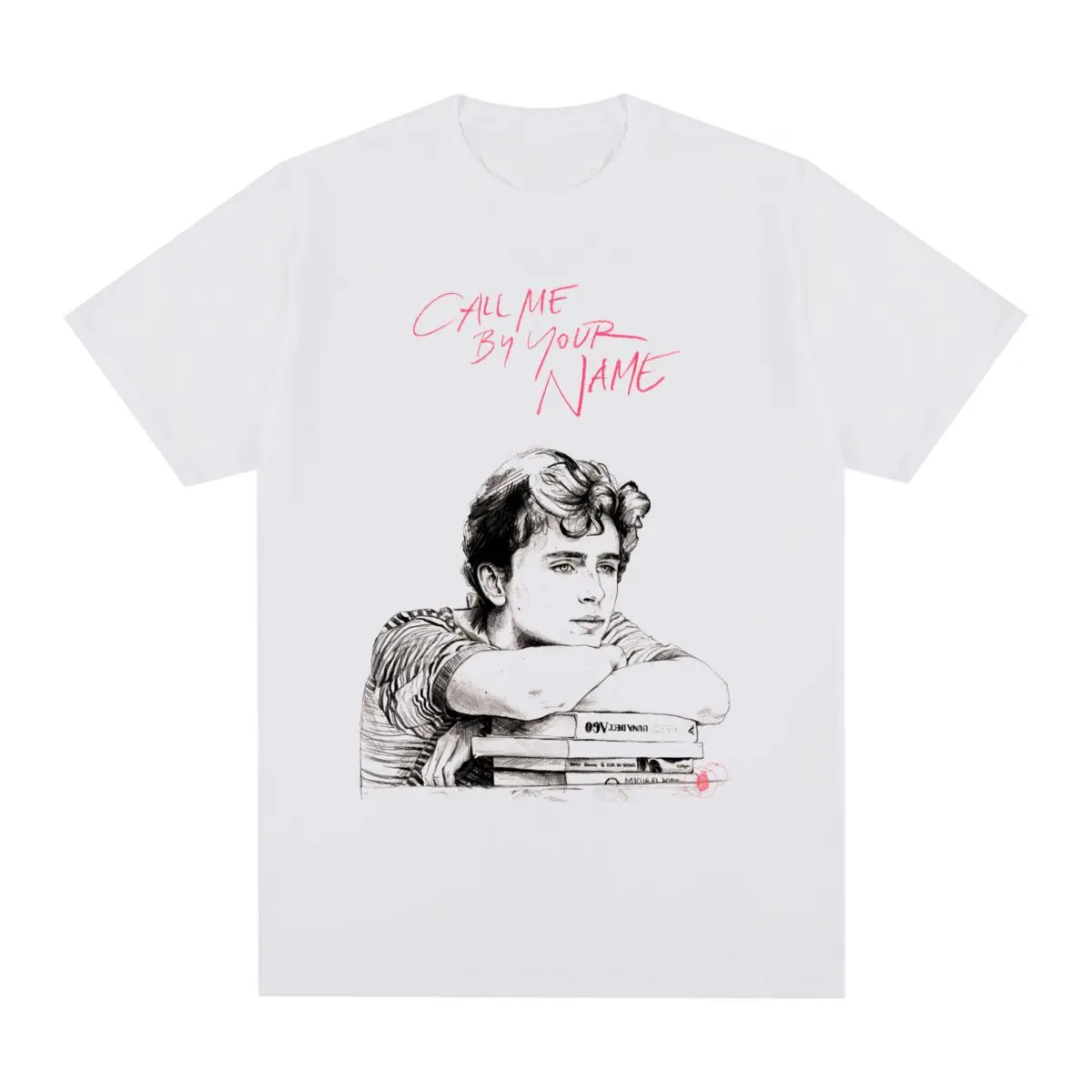 Call Me By Your Name Vintage T-shirt CMBYN Elio Oliver Sweet Love Movie Series Cotton Men T shirt New Tee Tshirt Womens Tops