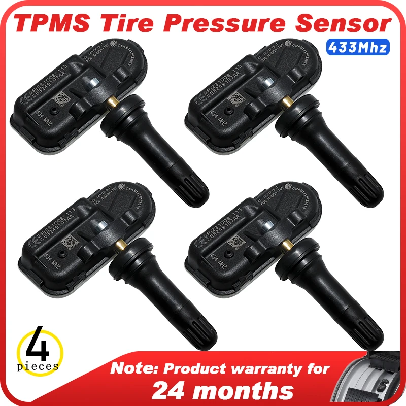 

68249197AA 434MHz Monitor TPMS Tire Pressure Sensor For 2014-2018 Jeep CHEROKEE for Dodge Ram 1500 2500 3500
