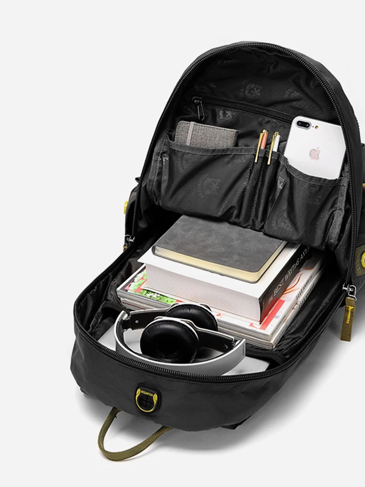 Volunteer Backpacks for Men 2023 Fashion Large Capacity Hight Quality Casual Waterproof Outdoor Travel Shoulders Bag 1782-08