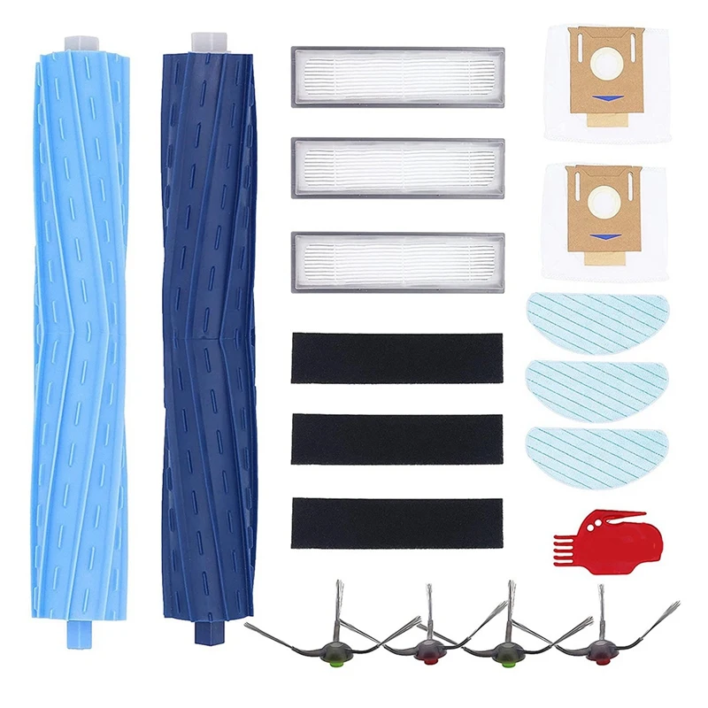 

For Ecovacs Deebot T9 Aivi,Ecovacs Deebot T9 Aivi + Vacuum Cleaner Spare Parts Main Brush Side Brush Filter Accessories