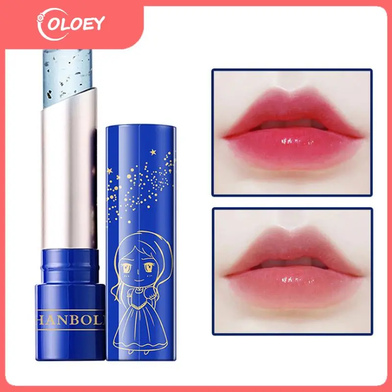 

24K Color Changing Lipstick Rose Essential Oil Moisturizing Waterproof Long-lasting Natural Not Greasy Lip Balm Makeup TSLM1