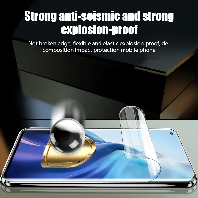 Гидрогелевая пленка 4 шт. для Xiaomi Poco X3 X4 Pro GT NFC Защита экрана F3 F4 F2 M3 M4 фотопленка C31