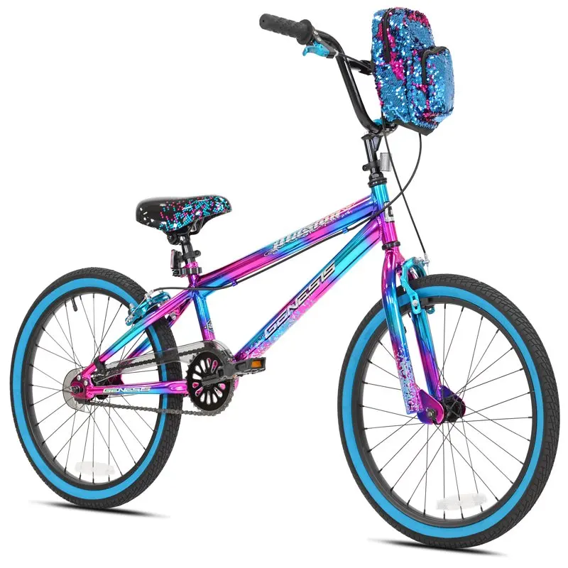 

Fantastic Blue/Purple Illusion Girls Bike - The Perfect Ride for Your Little Angel!