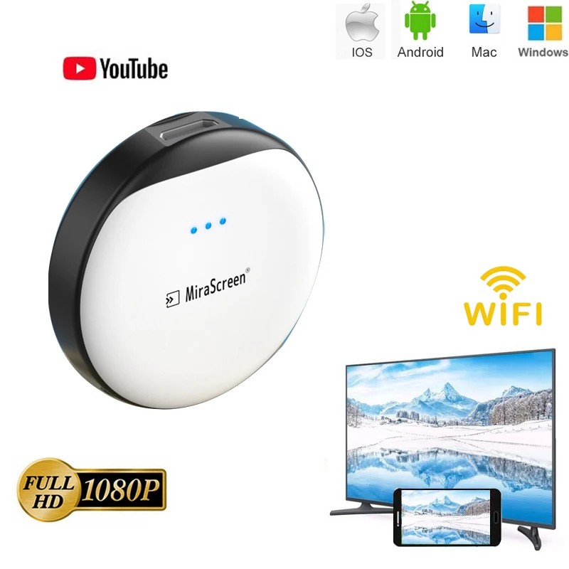 

ТВ-флешка G23, 1080P, 2,4 ГГц, Wi-Fi, Full HD