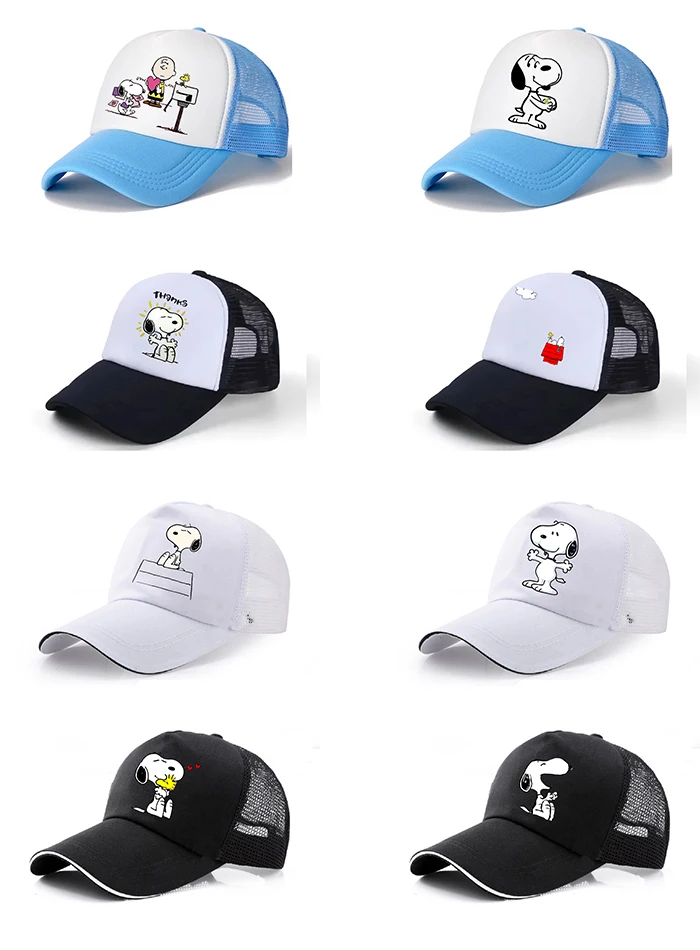 

Kids Baseball Cap Hip Hop Hat Snoopy Christmas Gift Wayne Back Buckle Cap Size Adjustable Sun Hat Gift Sports Christmas