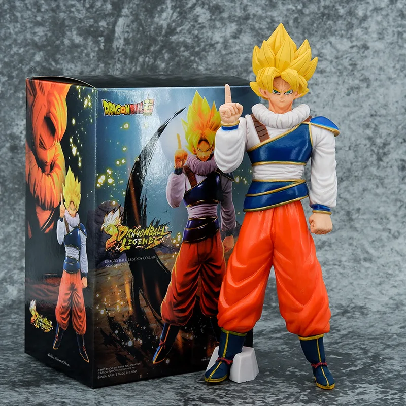 

Dragon Ball Anime Figure22cm LC Monkey King Cosmic Suit Standing Saiyan PVC Sculpture Ornament Collection Model Movable Toy Doll