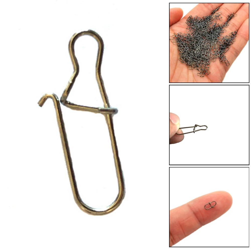 50 шт. рыболовные Вертлюги Из Нержавеющей Стали |