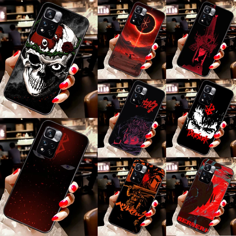 Чехол BERSERK Loco agallas для Xiaomi Redmi Note 8 9 10 11 Pro 10S 9S 8T 9A 9T 9C чехол телефона - купить по