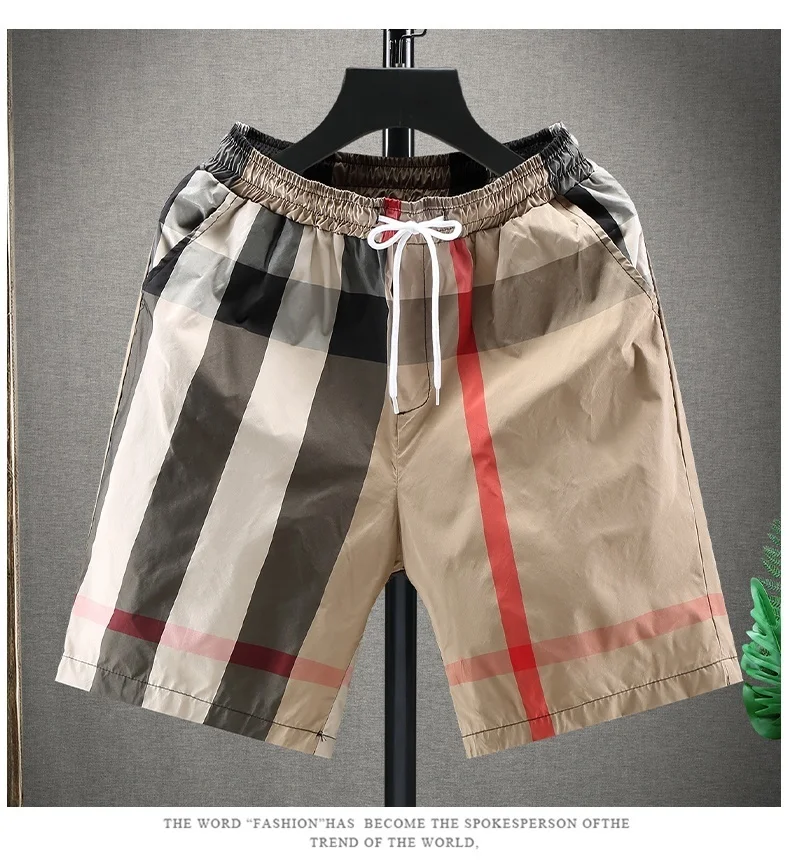 

Men's Wear, Shorts, Stripes, Casual Wear, Knee Length, Basketball Clothes, Chinese Size 5xl, New Summer 2022 Series