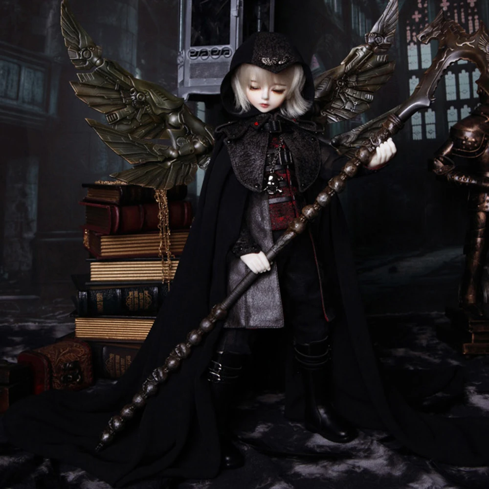 Кукла bory BJD 1/4 девочка голова демона полузакрытый глаз шарнирная кукла глаза