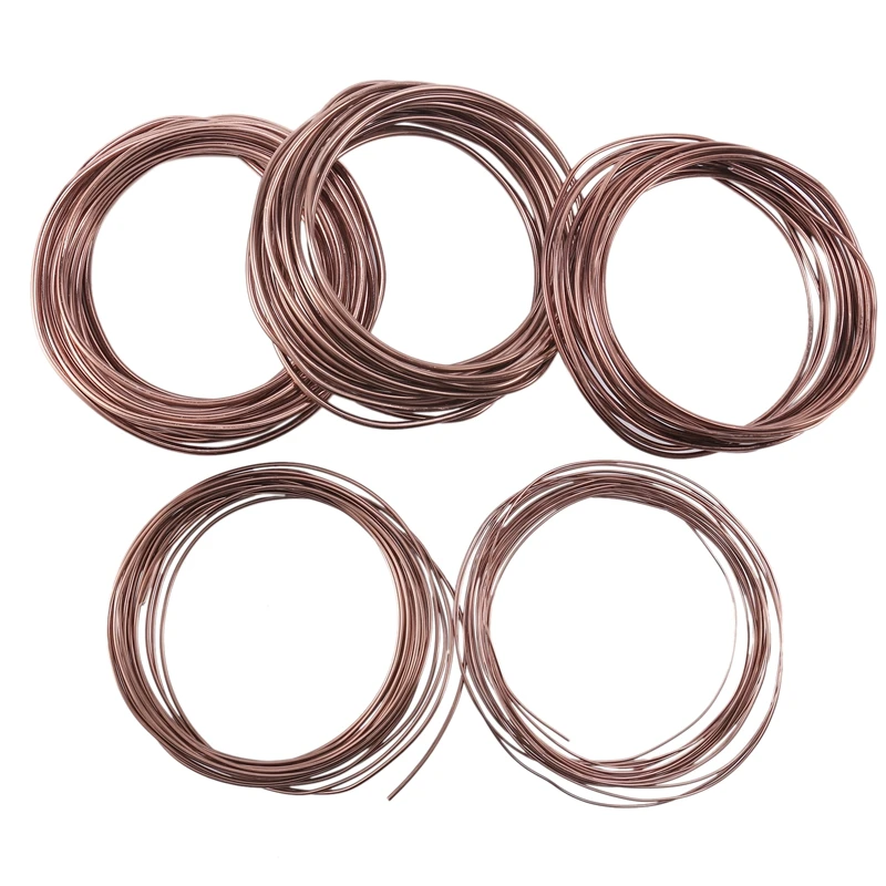 

Anodized Aluminum Bonsai Training Wire 5-Size Starter Set-1.0Mm,1.5Mm,2.0Mm,2.5Mm,3.0Mm(147 Feet Total)(5 Sizes,Coffee)