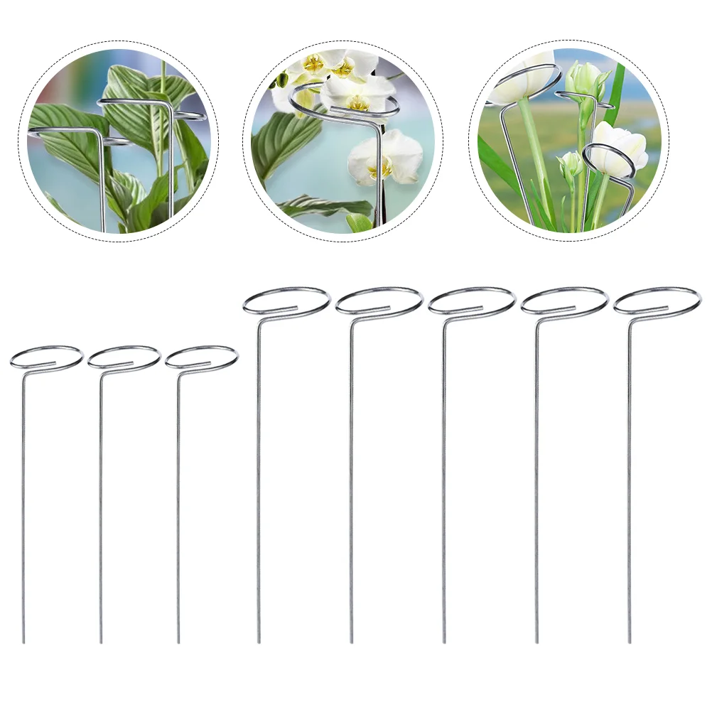 

Stakes Plant Support Tomato Cage Flower Garden Pot Potted Metal Supports Peony Cucumber Orchid Sticks
