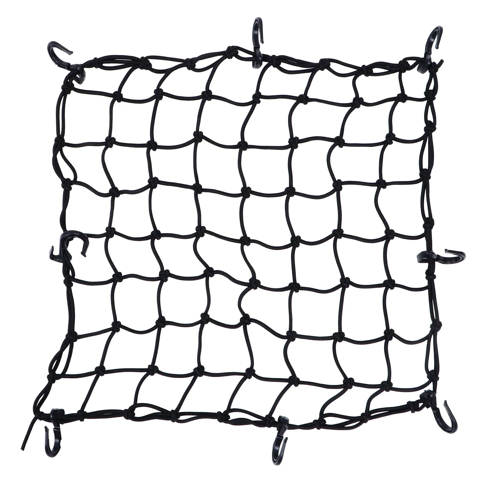 

Net Motorcycle Cargo Bike Luggage Bungee Rack Package Netting Mesh Cord Tie Down Latex
