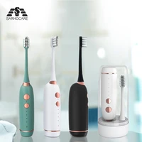 x100 sonic electric toothbrush oral care cleaning ipx7 waterproof professional premium portable adult toothbrush for travel home
