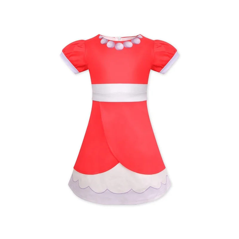 

New Korean style one-piece dress puff sleeve girls summer dress big girl princess dress