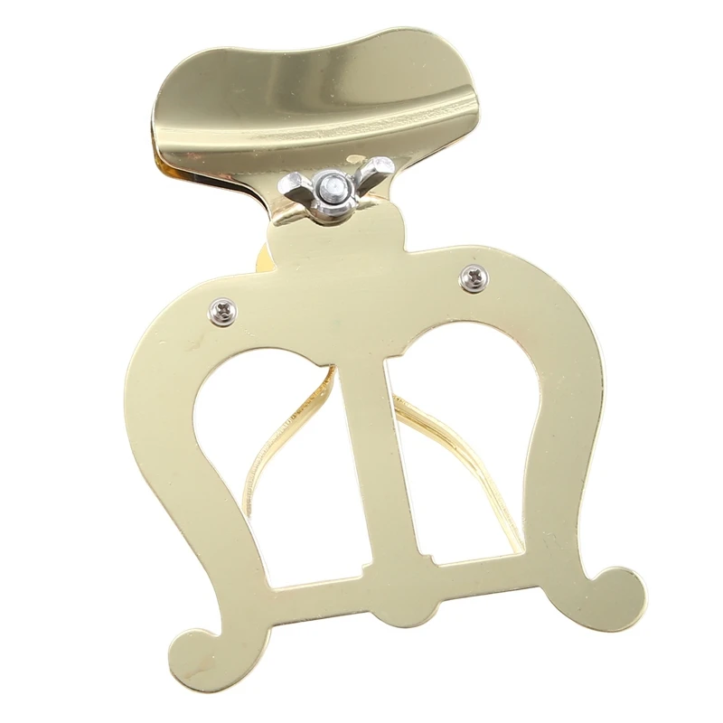 Цельный тромбон марширующий зажим музыкальный маленький пюпитр