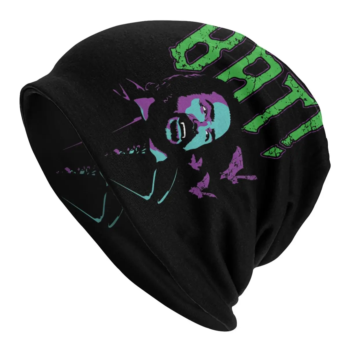 

Bat What We Do In The Shadows Vladislav Bonnet Hat Autumn Winter Skullies Beanies Hats for Men Knitted Hat Warm Head Wrap Cap