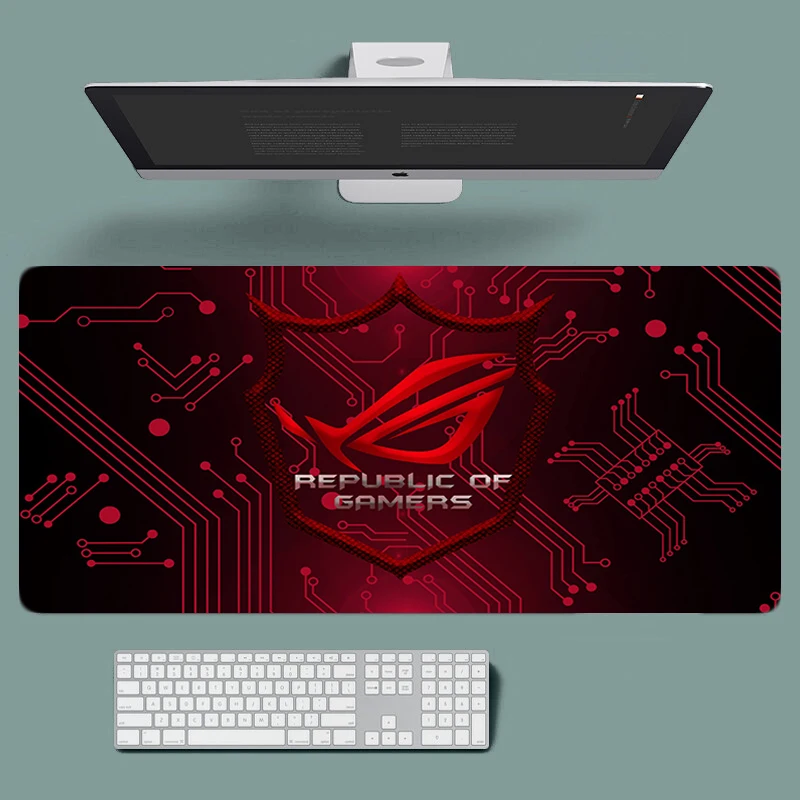 

Big Mousepad Mouse Ped Pad Company Kawaii Accessories ROG Extended Custom Deskmat Asus Carpet Mause Gamer Keyboard Table Pads Pc