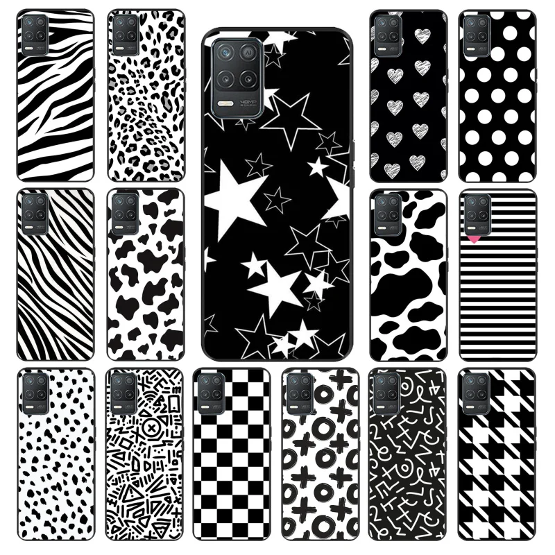 

Cow zebra Leopard Dot Art Phone Case for OPPO Realme GT 2 Pro X2 Pro XT C25S 8 7 6 Pro 6i GT Master C3 C21 C21Y C11 X3 SuperZoom