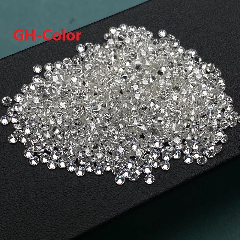 

Pirmiana Wholesale 1.0CT Small Size Loose Moissanite Gemstones 0.8mm-2.9mm GH Color Excellent Brilliant Cut Melee Stone