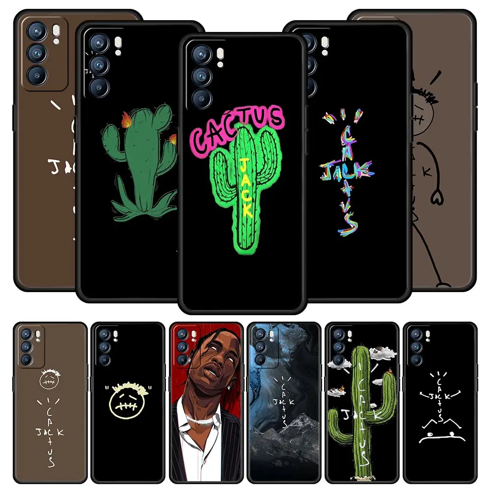 

Astroworld Travis Scott Phone Case For Oppo Find X5 A54 A53 A52 A9 2020 A15 A95 A16 A76 A74 A12 Reno7 SE Reno6 Pro 5G Soft Cover