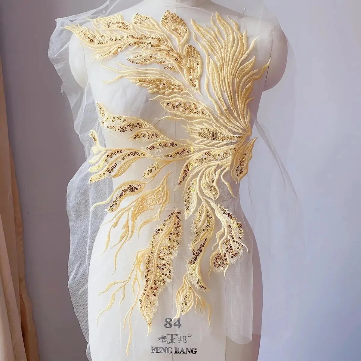 Блестки искусственные Пришивные нашивки вышивка для свадебных аппликаций