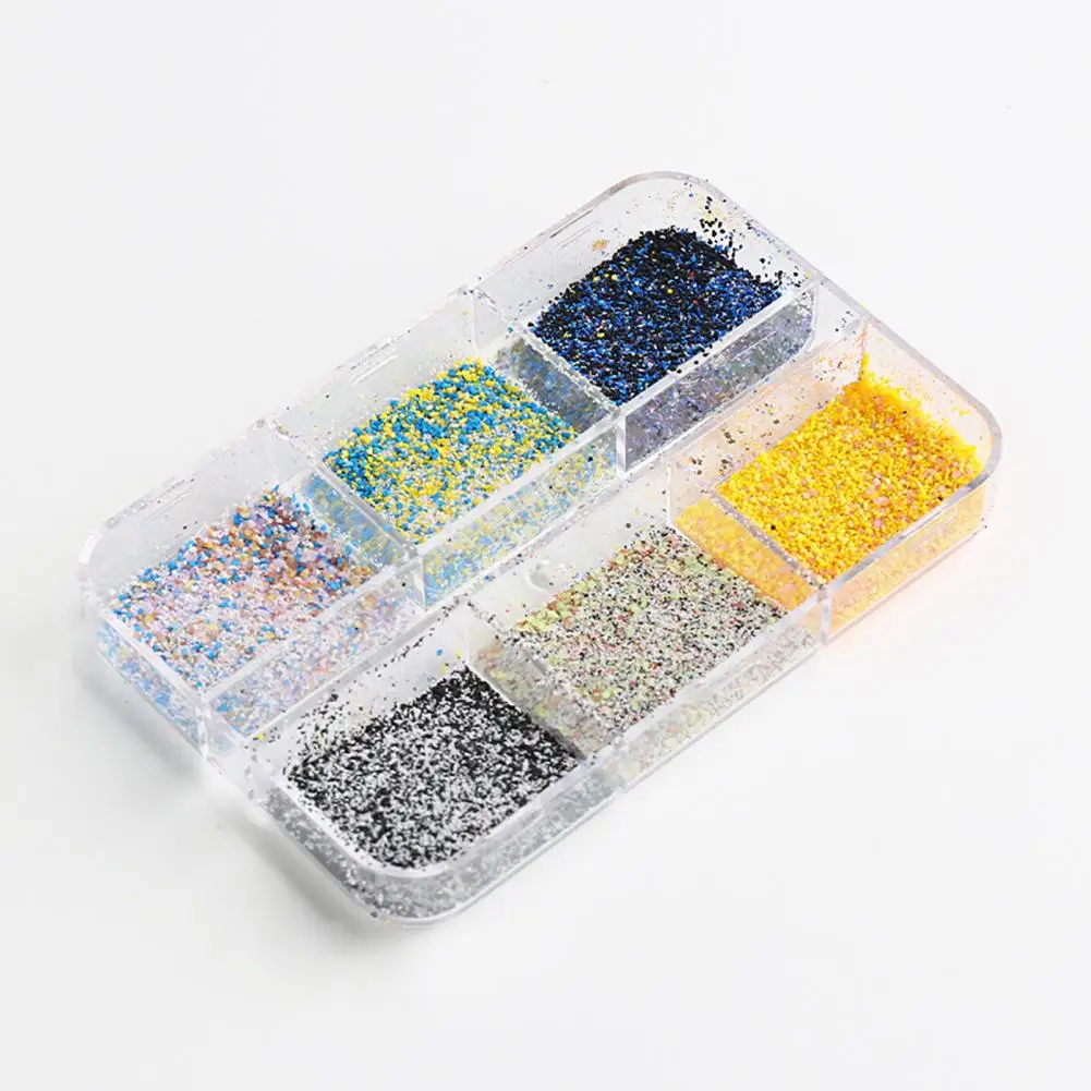 

Manicure Powder Sparkling High Saturation Autumn Winter All-match Nail Art Glitter Artwork Making Nail Glitter Nail Supplies