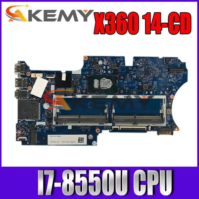 

Chewbacca_14_KBL_R_UMA 17879-1B Laptop motherboard for HP X360 14-CD original mainboard I7-8550U UMA L18163-601 L18163-001