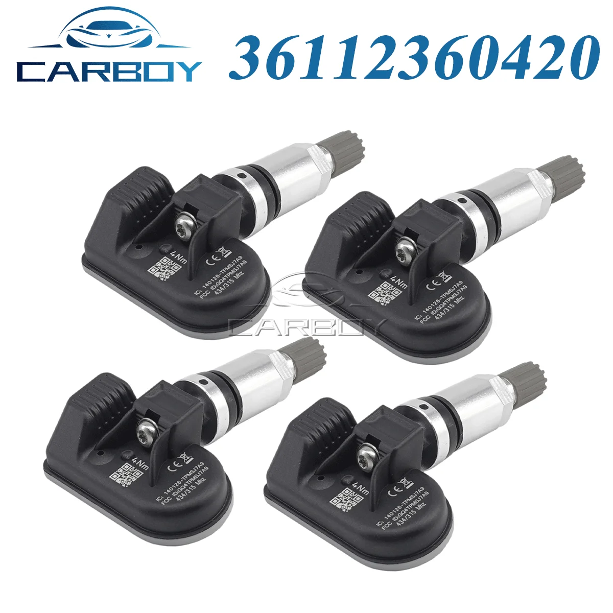 Система контроля давления в шинах с датчиком TPMS 36112360420 ДЛЯ Alpina 12 Alpina 3 BMW 5 Series 2001-06 M3 M5 2002-03 433 МГц RDE001