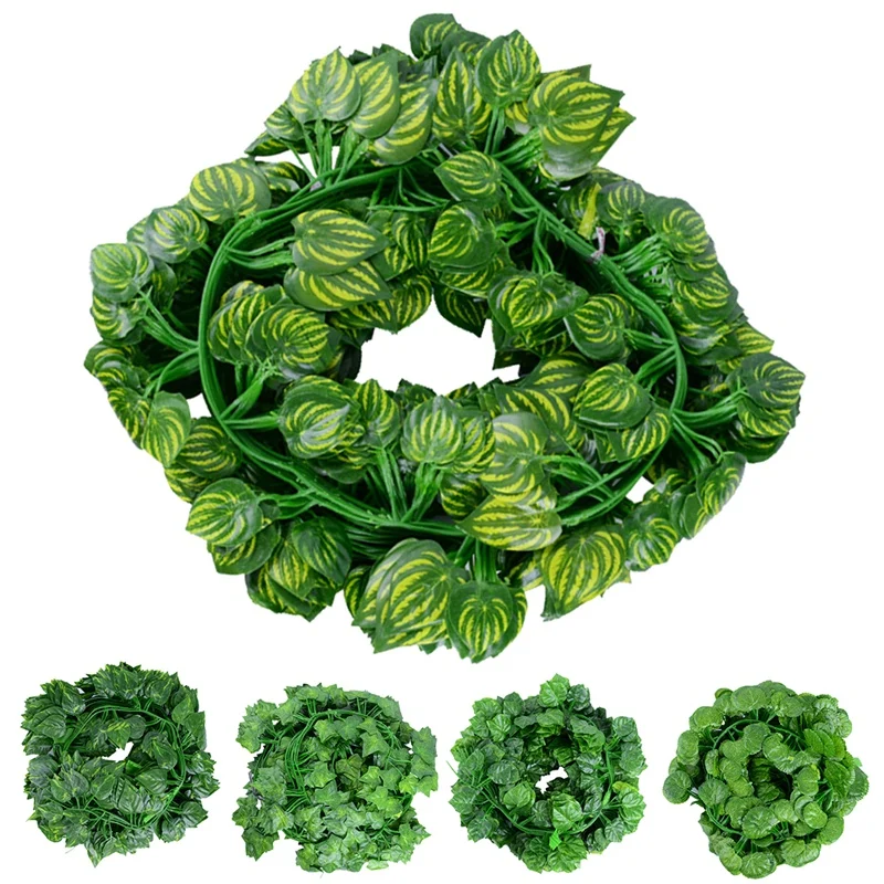 

36 Pcs Artificial Plants Of Vine False Flowers Ivy For Party Wall Decor