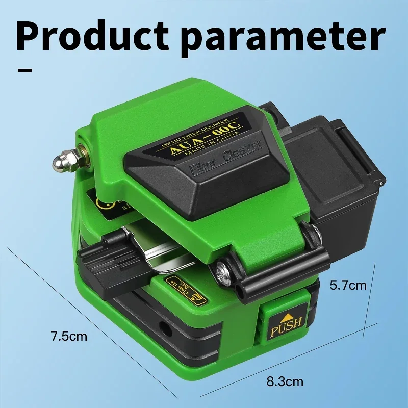 COMPTYCO AUA-60C Сколыватель волокна FTTH Кабельный нож для резки оптоволокна с коробкой