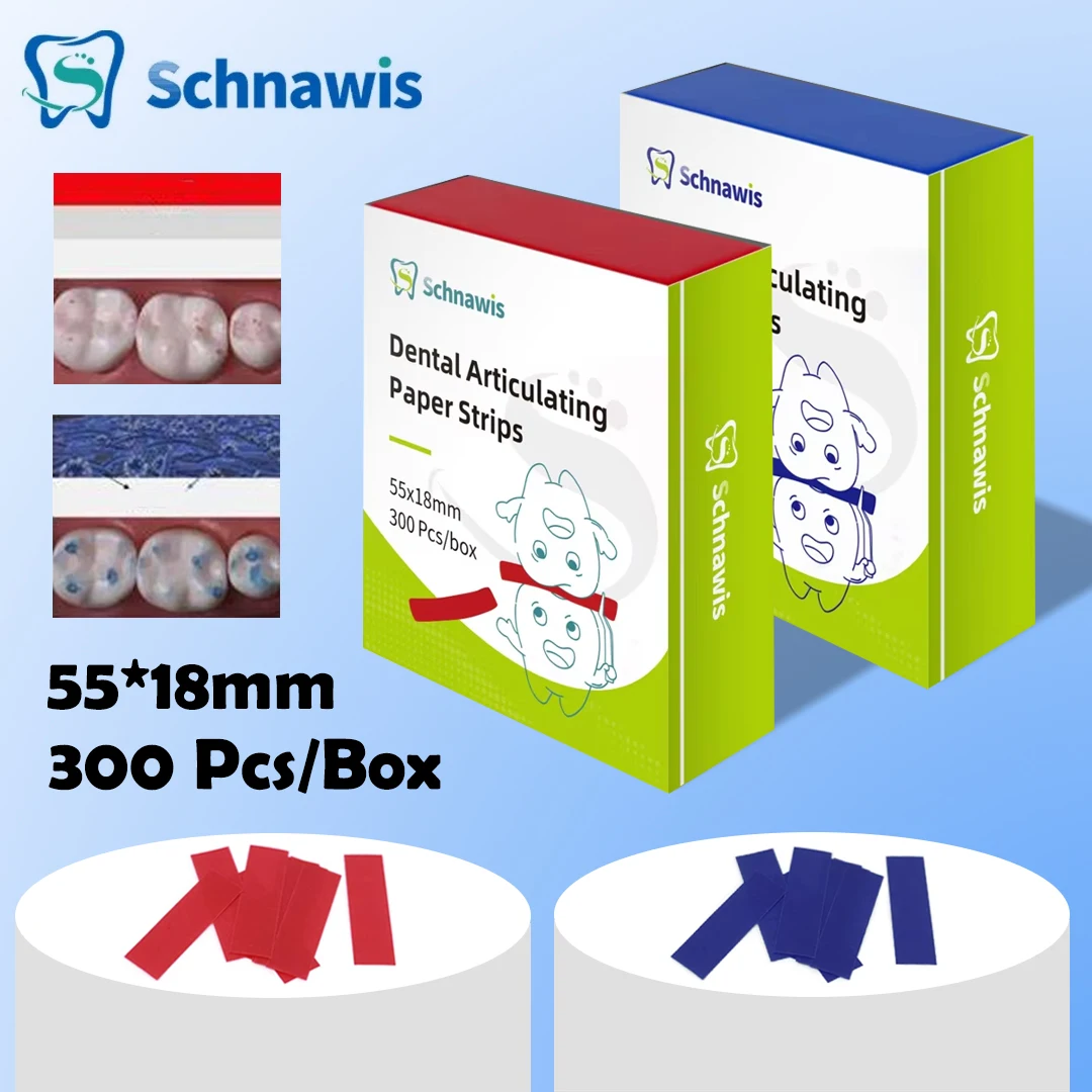300 шт./коробка бумажные полоски для отбеливания зубов 55 х18 мм