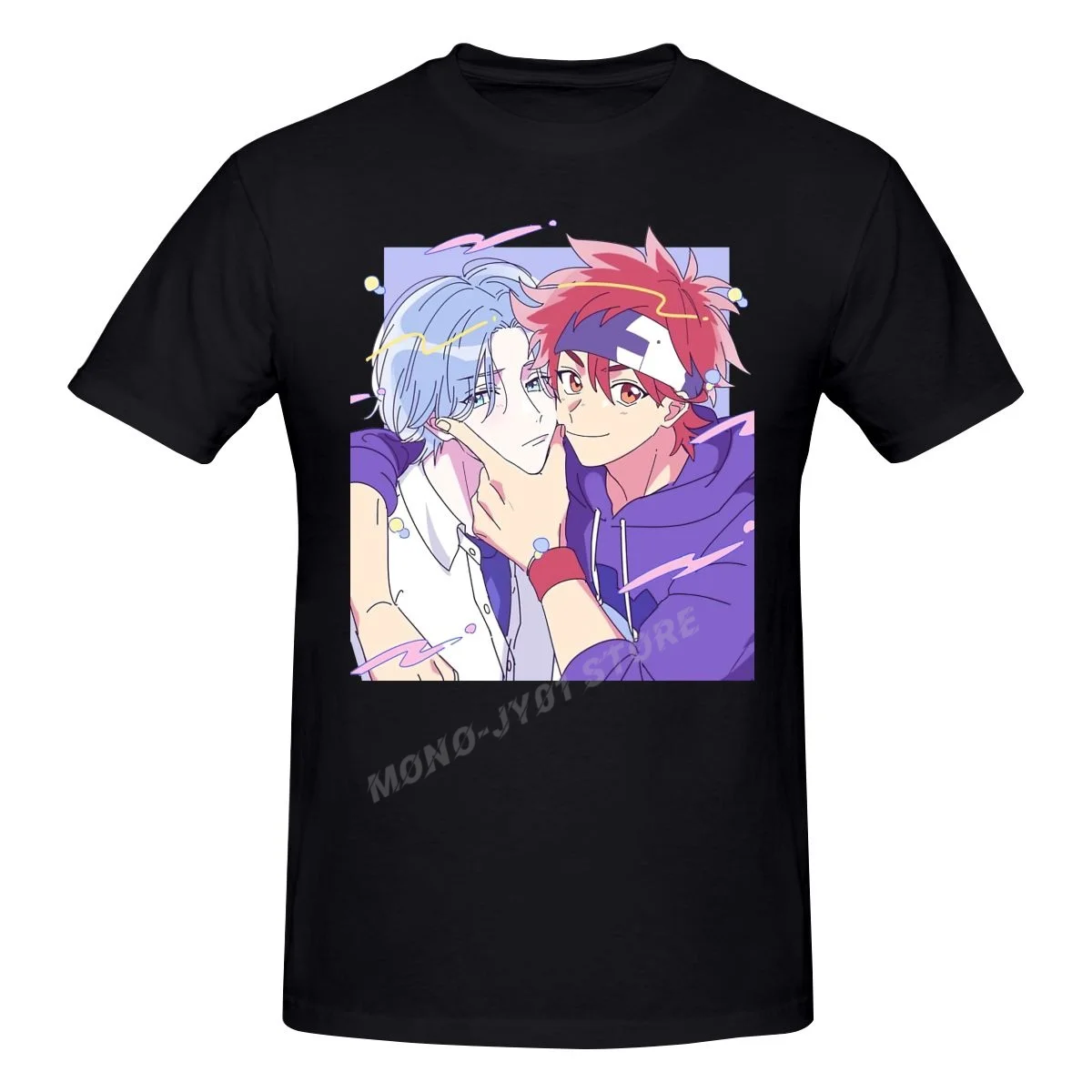 

Japan Anime SK8 The Infinity Manga Langa And Reki T shirt Short Sleeve Tshirt Graphic Streetwear Fashion T-shirt Unisex Tee tops