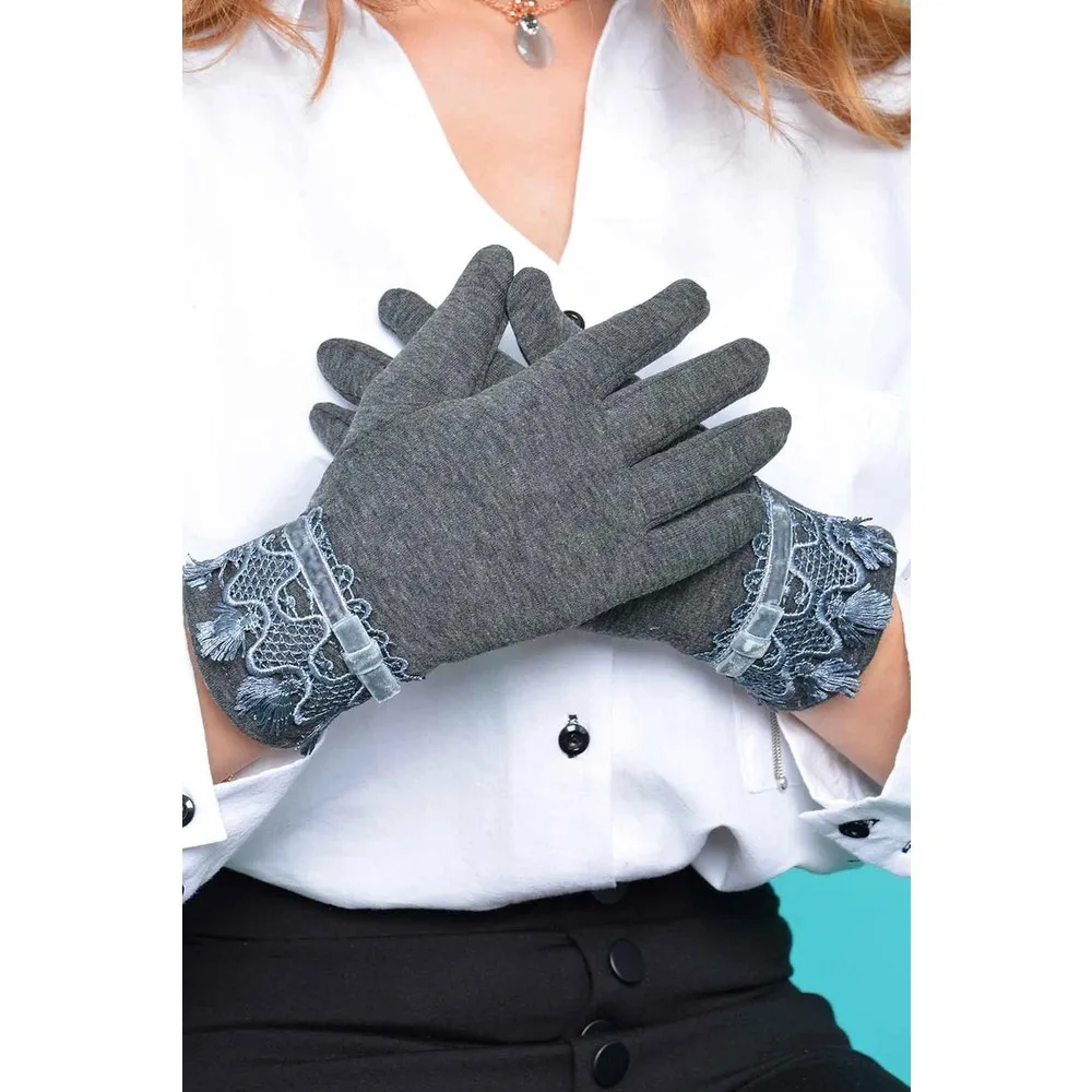 

Женские перчатки из чесаного хлопка Dorlie enрика Touch