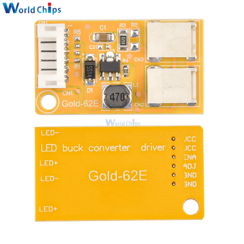 

LED Step-down Constant Current Board Input 10V-30V Output 9.6V LED Light Strip Constant Current Board LED Buck Board Module