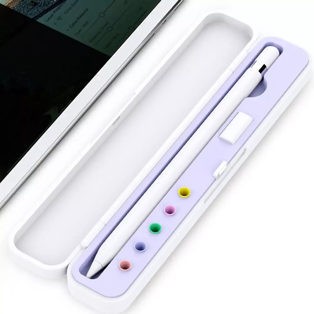 

Holder Case Portable Hard Cover Travel Case Pencil Accessories for Apple Pencil Carrying Case Storage Box Portable Cover
