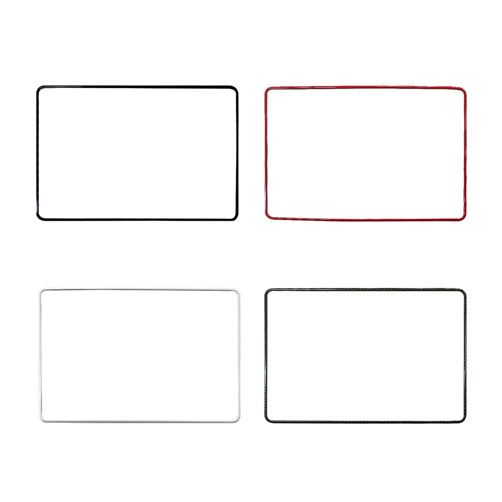 

Car Styling Protective Trim Cover Central Control Navigation Screen Protector Frame Auto Interior Accessory for Tesla Model 3 Y