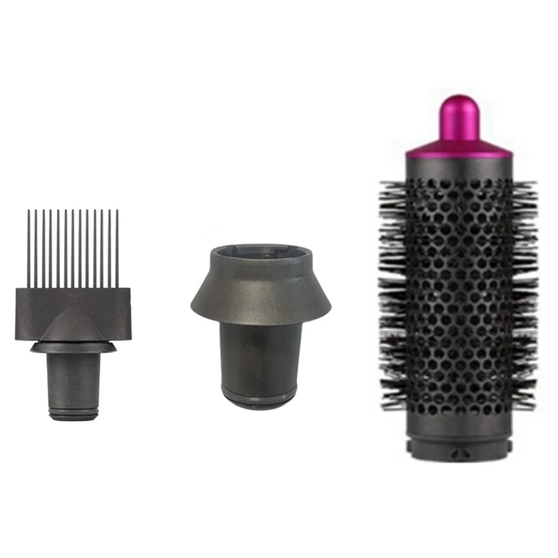

Цилиндрическая фотогребень для Dyson, суперзвуковой фен для завивки волос, инструмент для создания пушистых прямых волос
