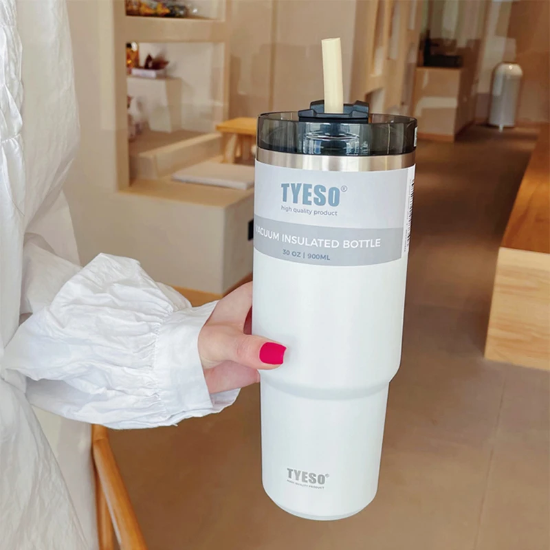 Термос из нержавеющей стали с соломинкой 600/900 мл |