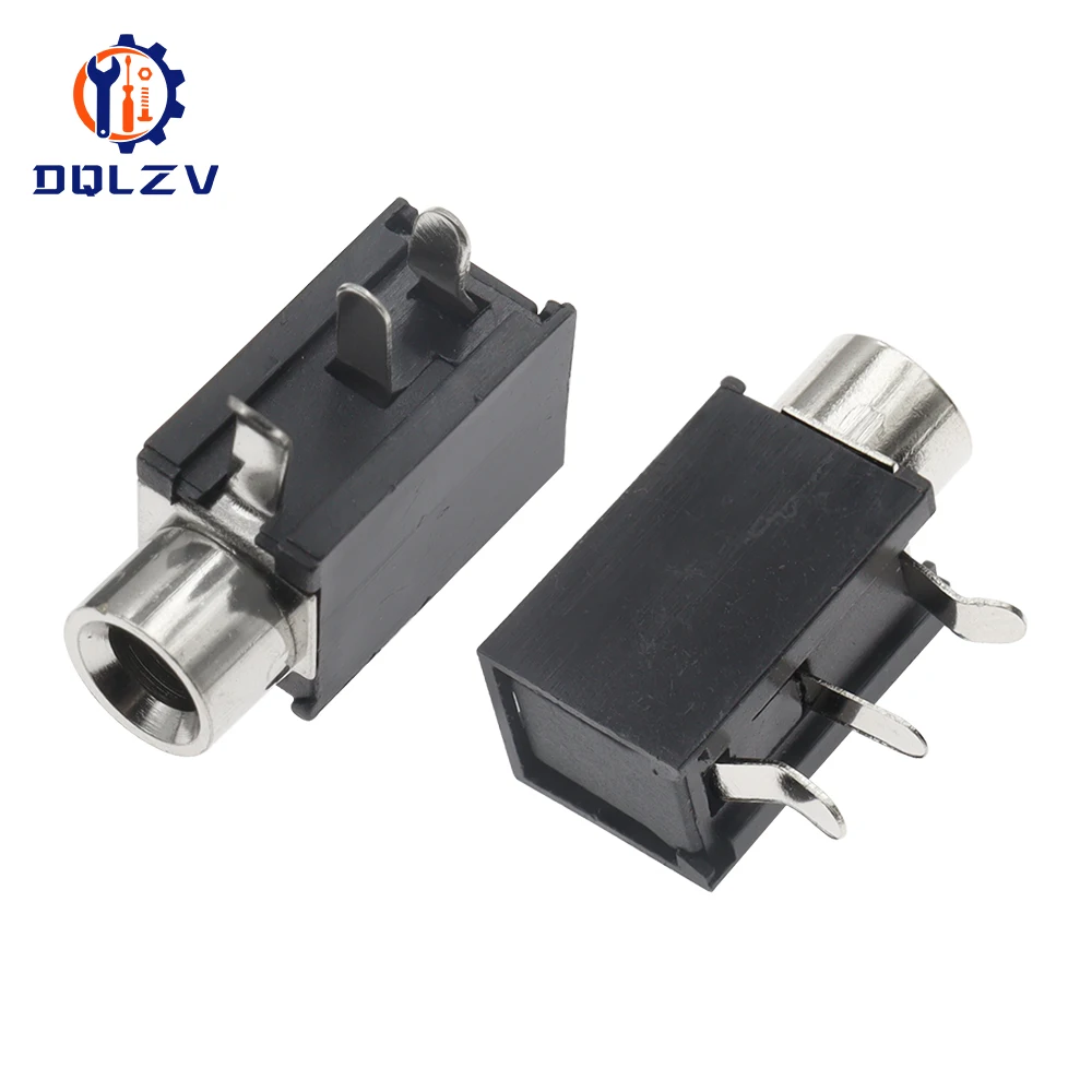 

Разъём 3,5 мм DQLZV чёрный PJ-316