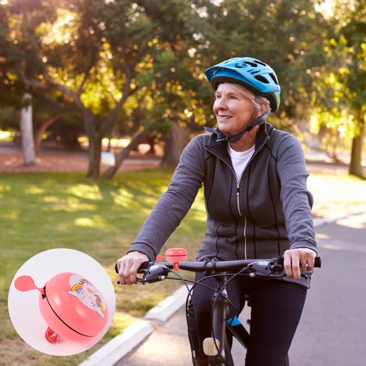 

Bells Sticker Bells for Scooter Tricycle Kids DIY ( Watermelon Red )
