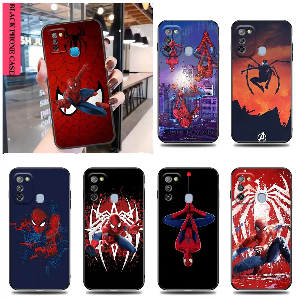 

Funfas Case for Tecno Infinix Note Hot 9 10 10i 10S 11 11S 8i S5 SPARK SMART 4 5 6 GO 7 8 Pro AIR Cases Anime Spider-Man MARVEL